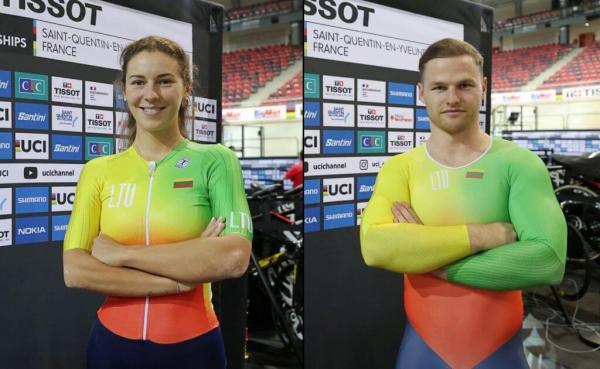 Oficialu: dviratininkai Olivija Baleišytė ir Vasilijus Lendel iškovojo olimpinius kelialapius