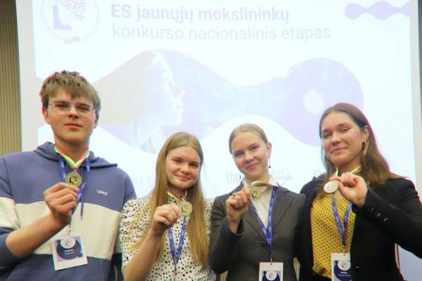 Paaiškėjo kandidatai atstovauti Lietuvai prestižiškiausiame Europos jaunųjų mokslininkų konkurse