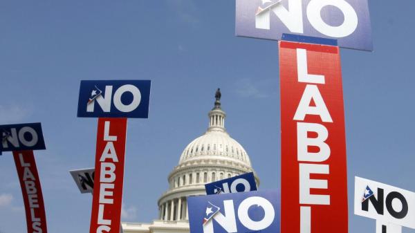„No Labels“ traukiasi iš JAV prezidento rinkimų kovos