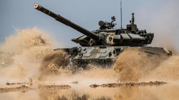 Naujausias Rusijos tankas per brangus karui Ukrainoje