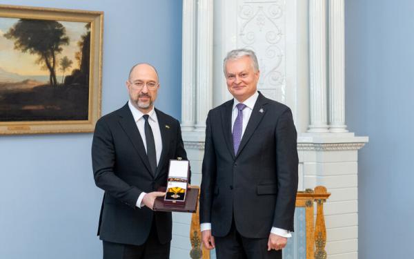 Lietuvoje lankosi Ukrainos Ministras Pirmininkas