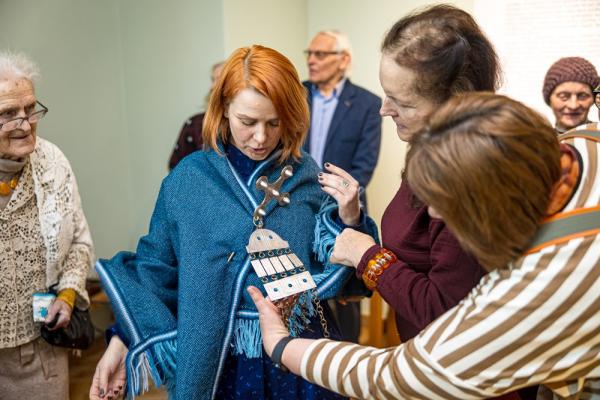 J. Šliūpo muziejuje pristatomas išskirtinis papuošalas, pasakojantis apie kuršių moterį