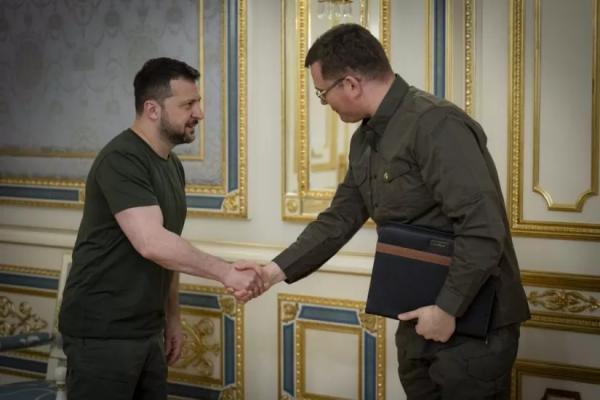 L. Kasčiūnas susitiko su Ukrainos Prezidentu