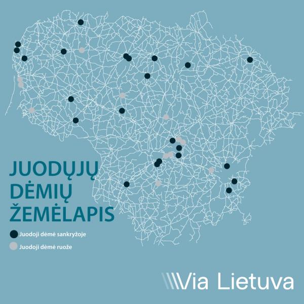 „Via Lietuva“ mažins „juodųjų dėmių“ skaičių keliuose