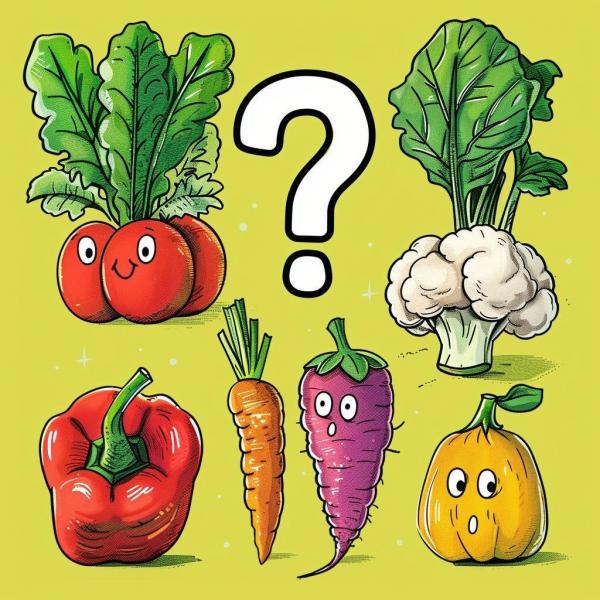 Mįslės apie daržoves
