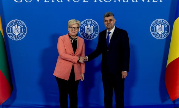 I. Šimonytė Rumunijoje aptarė paramą Ukrainai ir gynybos stiprinimą