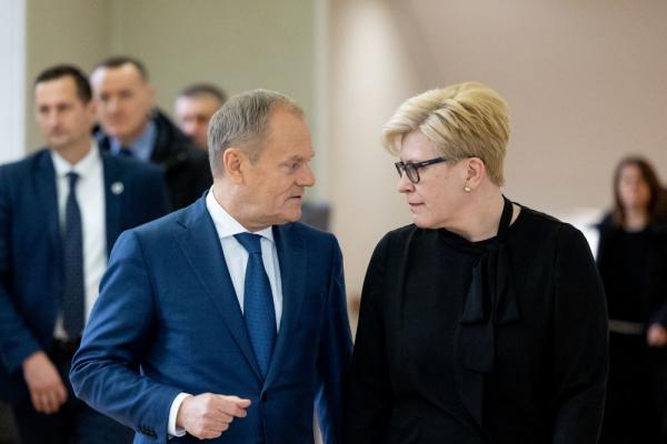 D. Tuskas: Lenkijos ir Lietuvos solidarumas agresijos atveju nėra kvestionuojamas
