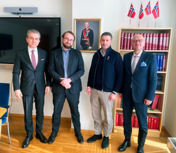 „EMBank“ atstovai susitiko su Norvegijos Karalystės ambasados Lietuvoje pirmuoju sekretoriumi