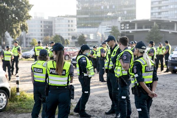 Policija rengia pratybas: įspėjami 5 miestų gyventojai