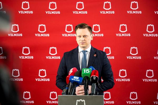 V. Benkunskas palankiai vertina naują Vilniaus reklamą