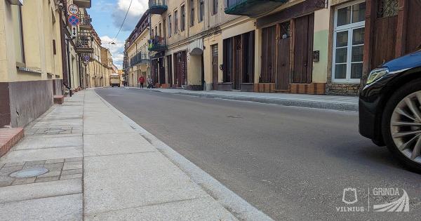 Užbaigta Šv. Stepono gatvės rekonstrukcija
