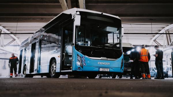 Į Vilniaus gatves išriedėjo naujos kartos elektrinis autobusas