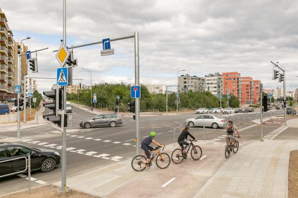 Vilniaus centre perreguliuotos 130 šviesoforinių sankryžų: pėstiesiems žalia šviesa degs ilgiau