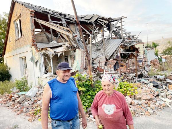 Ukrainos ūkininko tragedija – per sprogimą prarado ir sūnų, ir sūnėną