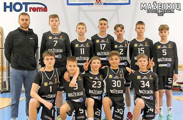 Jaunieji Sporto mokyklos krepšininkai – lygos finale