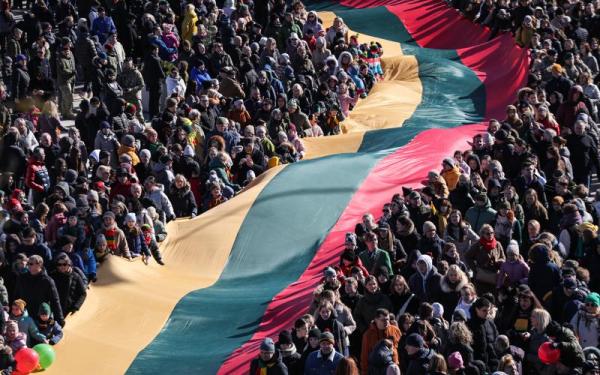 Šiauliai šventė 34-ąsias Lietuvos nepriklausomybės atkūrimo metines