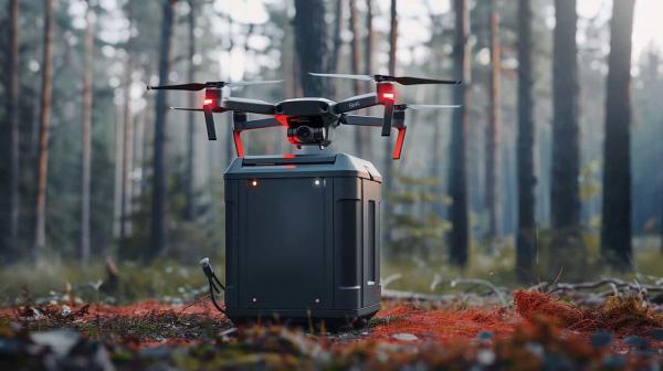 „DJI“ pristato naujas nešiojamas įkrovimo stoteles, kurios įkraus ne tik dronus