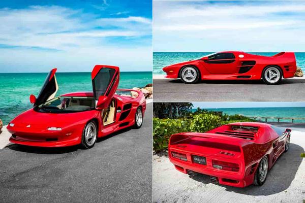 Itin retą 1996 m. „Vector M12“ automobilį su „Lamborghini“ V12 varikliu galite įsigyti ir jūs