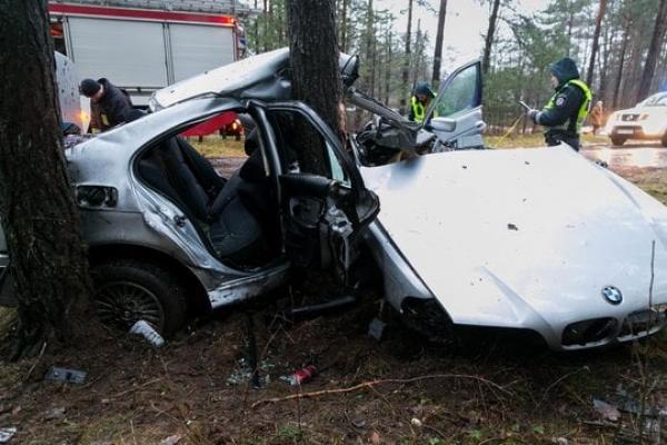 Anykščių Rajone Automobilis Rėžėsi į Medį, žuvo Vairuotojas