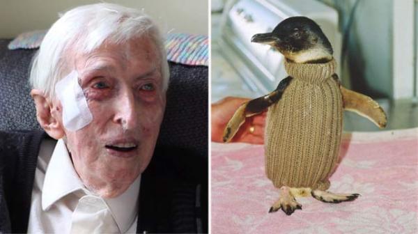 110 metų žmogus paskutinius savo gyvenimo metus skyrė neįprastiems mezginiams!